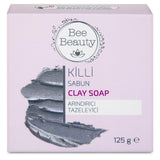 Bee Beauty Natural Clay Soap for Blackhead Removal, Paraben-Free & Caustic Soda-Free, Nourishing Skin Care - 125g