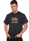 Be Kind Men's Bamboo Viscose/Organic Cotton Short Sleeve Graphic T-Shirt