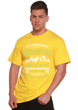 Let's Go Adventure Men's Bamboo Viscose/Organic Cotton Short Sleeve Graphic T-Shirt