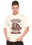 Remembering Spun Bamboo® Men's Bamboo Viscose/Organic Cotton Short Sleeve Graphic T-Shirt