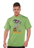 Happy Halloween Unisex Bamboo Viscose/Organic Cotton Short Sleeve Graphic T-Shirt