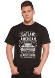 Outlaw American Muscle Spun Bamboo® Men's Bamboo Viscose/Organic Cotton Short Sleeve Graphic T-Shirt