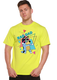 Rad Dad Bluey Men's Bamboo Short Sleeve Graphic T-Shirt