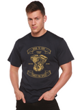 Born To Ride Men's Bamboo Viscose/Organic Cotton Short Sleeve Graphic T-Shirt