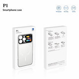 P1 Smartphone Case, Transparent, Full-Body Protection, Drop-Resistant, Magnetic Suction