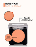 Flormar Blush-On High-Pigment Matte Powder Blush 6g