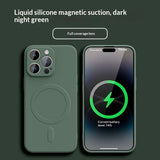 Liquid Silicone Magnetic Phone Case