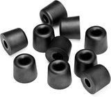 Decibullz - Custom Molded Earplug Earphone and Earbud Replacement Tips (5 Pack) Small