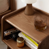 Pure Solid Wood Bedside Cabinet Nightstands