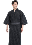 Yukata Home Leisure Set Traditional Bath Gown For Cool Breathable Wear At Home