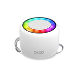 KP-826 Portable Mini Bluetooth Speaker Compact Outdoor Ready With Lanyard Ambient Light And Card Slot Factory Direct