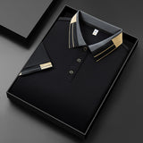 Men's Casual All-matching Summer Lapels Short Sleeve