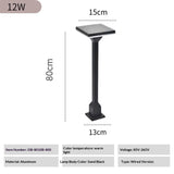 Outdoor Garden Light Pole Aluminum Courtyard Lamp