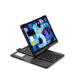 Bluetooth Keyboard Rotating With Touch Backlight