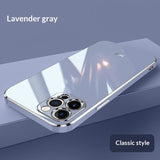 Electroplated Silicone Full-body Drop-proof Phone Case