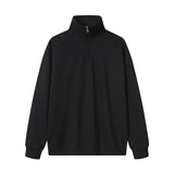 Women's  Premium Half-zip Stand-up Collar Hoodie