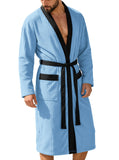 Men's Long Jacquard Soft Solid-Colored Belt