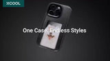 7DAY'S 2024 New Arrival DIY E Ink Smart Case for iPhone 13,14,15 Pro Max Case Smart INK