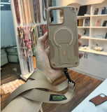 Bundesliga Magnetic-suction Diagonal-strap Phone Case