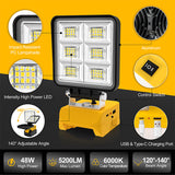 Outdoor Lithium Battery Charging Camping Light A Portable Multi-functional High-brightness Light For Work And Car Repair