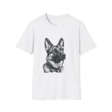 Mens 3D Digital-Print Cartoon Animal Sports T-Shirt