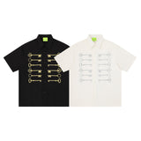 American-style Retro Loose-fit Short-sleeve T-shirt For Spring And Summer
