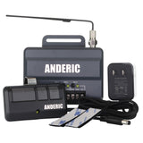 Anderic Substitute Kit for Stanley 1094 2 Channel MULTI-CODE Garage Door Opener Remote Control [RR850LM]