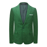 Mens Casual Solid-colormulti-color Suit Jacket