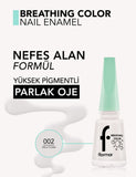 Flormar Breathing Color High-Pigment Breathable Nail Polish
