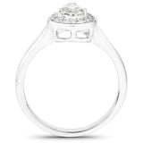 14K White Gold 0.64 Carat Genuine White Diamond Ring
