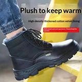 High Top Labor Protection Safety Shoes For Men