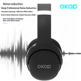 KP-H101 Best-Selling In-Stock Over-Ear Bluetooth Noise-Canceling Headphones Waterproof Sweatproof Sports Ready Ultra-Long Battery Life Low-Latency Gaming