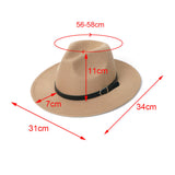 European And American Retro Jazz Hat In The British Style