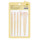 Eklips 5-Piece Makeup Brush Set for Flawless Application