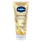 Vaseline Gluta-Hya Serum UV Protective Hydrating Body Lotion - Brightening, Non-Greasy Moisturizer with GlutaGlow Technology