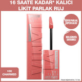 Maybelline New York Super Stay Vinyl Ink Liquid Lipstick - Long-Lasting Glossy Lip Color, Smudge-Proof & Non-Sticky Formula