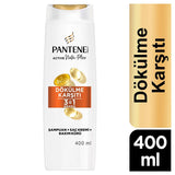 Pantene 3-in-1 Anti-Hair Loss Shampoo with PRO-V Technology - Strengthens & Nourishes Hair, 13.53 fl oz