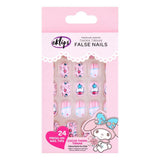 Eklips Kids Press-On Nail Set with Fun Designs 24 Count