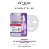 Loreal Paris Revitalift: Hyaluronic Acid Serum Mask - Intense Hydration & Fine Line Reduction - Plumping & Anti-Aging Face Treatment