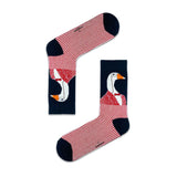 Carnaval Duck Suit Crew Socks Soft Cotton Blend Novelty Socks