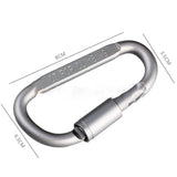 8-Pack: Aluminum Outdoor Carabiner