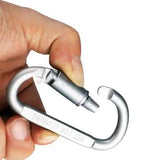 8-Pack: Aluminum Outdoor Carabiner
