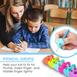8-Pack: Pencil Grips Handwriting Trainers for Kids