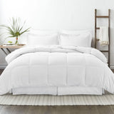 8-Piece: Bed in a Box Hypoallergenic Double Brushed Deep Pocket Set