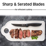 8-Piece Set:  Stainless Steel Knives set