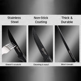 8-Piece Set: Steak Knife Stainless Steel