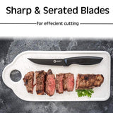 8-Piece Set: Steak Knife Stainless Steel