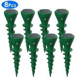 8-Pieces: Solar Powered Repellent Waterproof Solar Vibration Stake