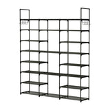 8-Tier Shoe Rack Metal Shoe Storage Shelf