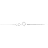 .925 Sterling Silver 3.0 cttw Round-Cut Diamond Open Heart Pendant Necklace (I-J Color, I2-I3 Clarity) - 18"